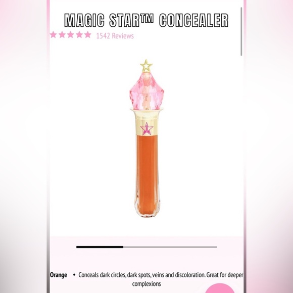 Orange Magic Star Concealer for Dark Circles, Spot, Discolorations - New in Box - Picture 5 of 6